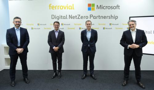  Microsoft y Ferrovial se unen para desarrollar juntos soluciones digitales para el sector de la construcción 