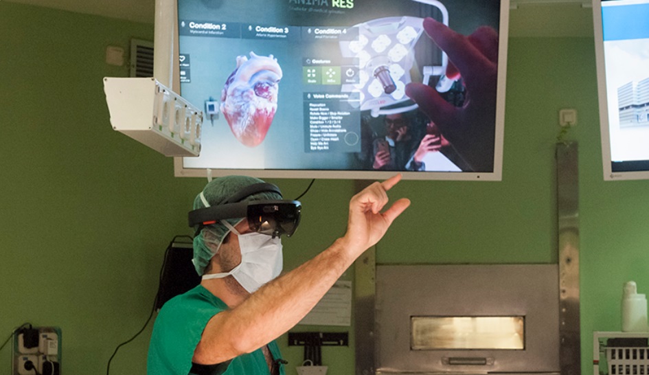 Un sistema de gafas holográficas para la cirugía, mejor app española de 2017