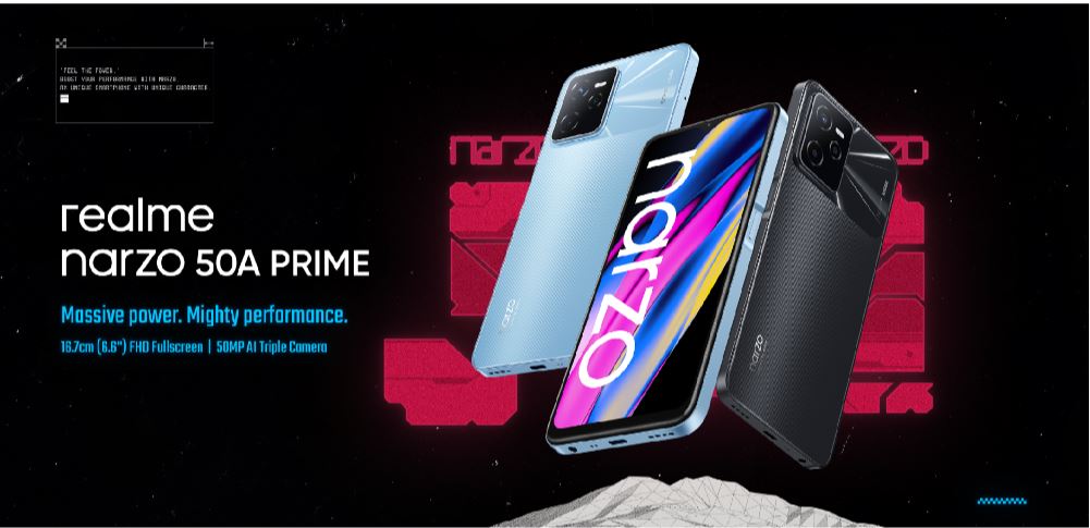 Realme revela dos smartphones de la serie Narzo 50
