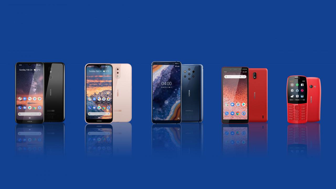 Nokia 4.2, Nokia 3.2, Nokia 1 Plus y Nokia 210, los nuevos smartphones presentados en el MWC19