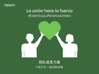 Oppo dona 50.000 mascarillas a España para luchar contra el coronavirus