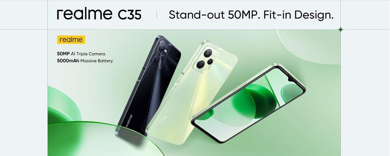 Realme vuelve a revolucionar el mercado de los teléfonos de gama media con el nuevo C35 y C31