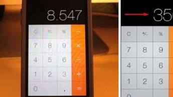El truco desconocido de la calculadora de iPhone