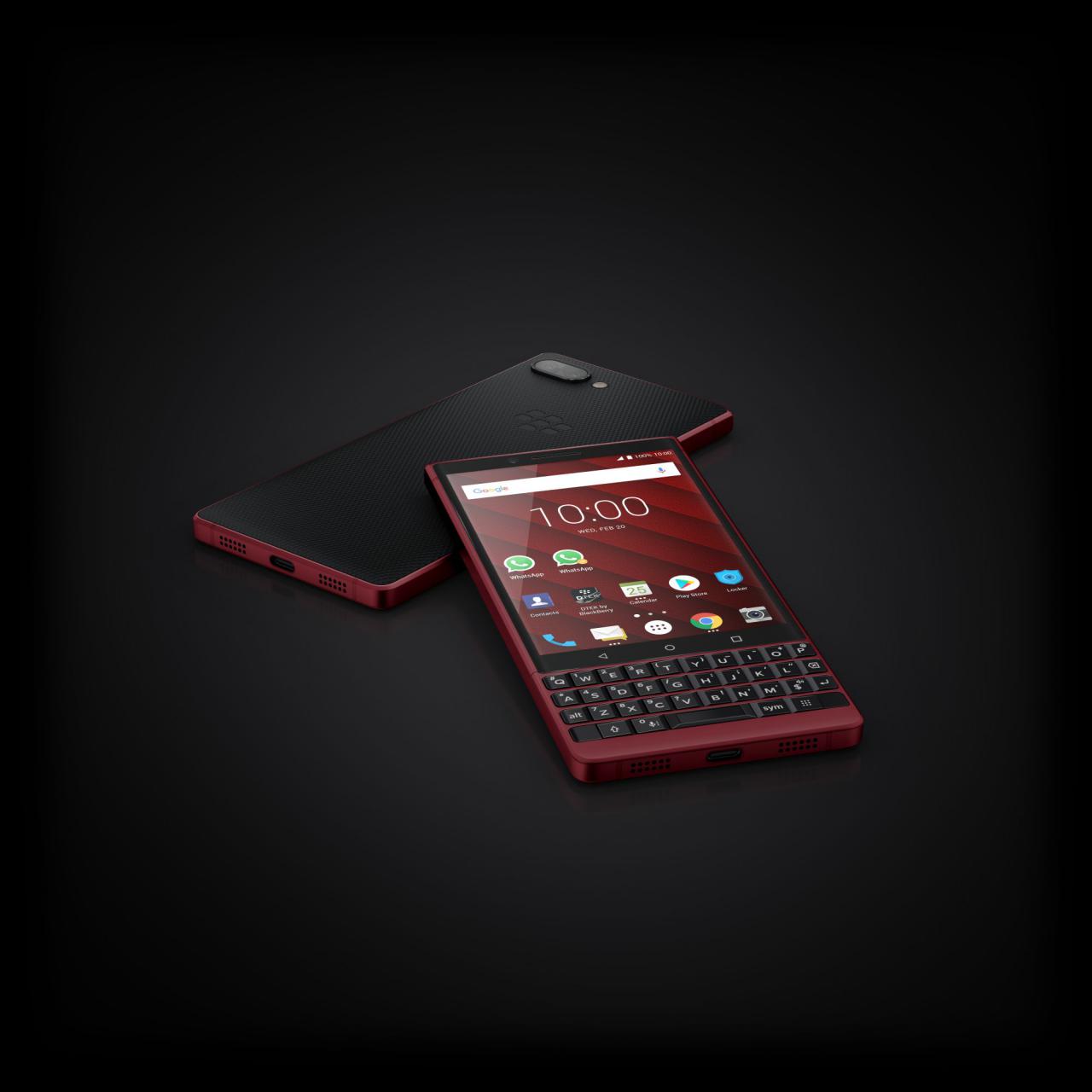 Blackberry anuncia su nuevo móvil KEY2 Red Edtition