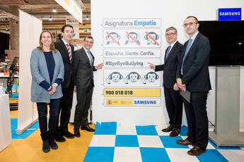 Samsung y el MECD lanzan en AULA un proyecto de RV contra el acoso escolar