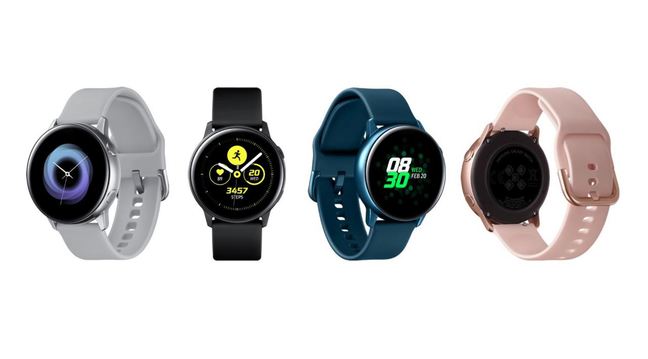 Samsung presenta el Samsung Galaxy Watch Active en el MWC Barcelona 2019