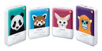 Samsung presenta sus Power Bank Animal Edition con dibujos de animales