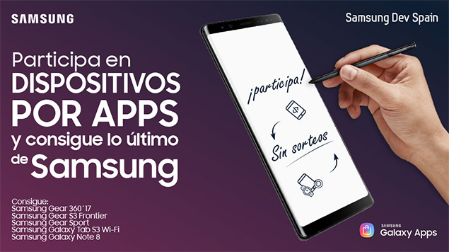 'Dispositivos por Apps', la iniciativa de Samsung que premia el desarrollo de aplicaciones