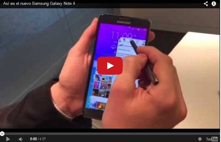 Samsung Galaxy Note 4, para trabajar y para la vida diaria