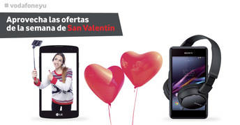 Vodafone yu lanza una promoción especial por San Valentín