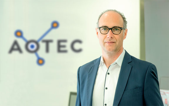 Servando Sánchez Calero, presidente de AOTEC