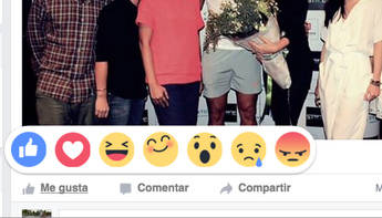 Nuevas reacciones de Facebook