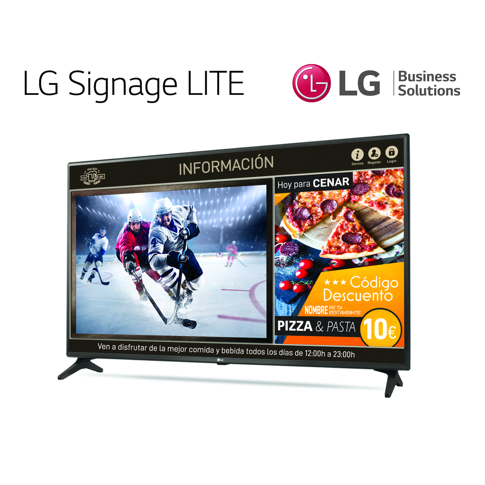 LG Signage Lite, dos nuevos televisores preparados para el mundo profesional