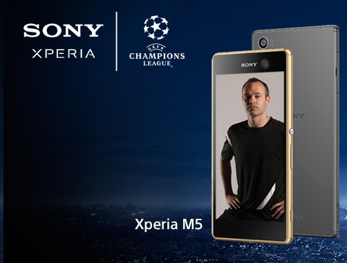 Sony Xperia lleva a sus clientes a la Champions y con Iniesta