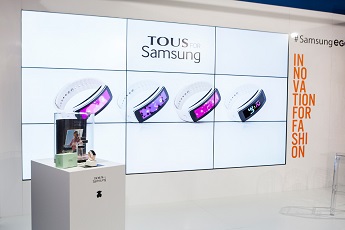 Samsung y TOUS presentan su wearable, el Gear Fit TOUS for Samsung