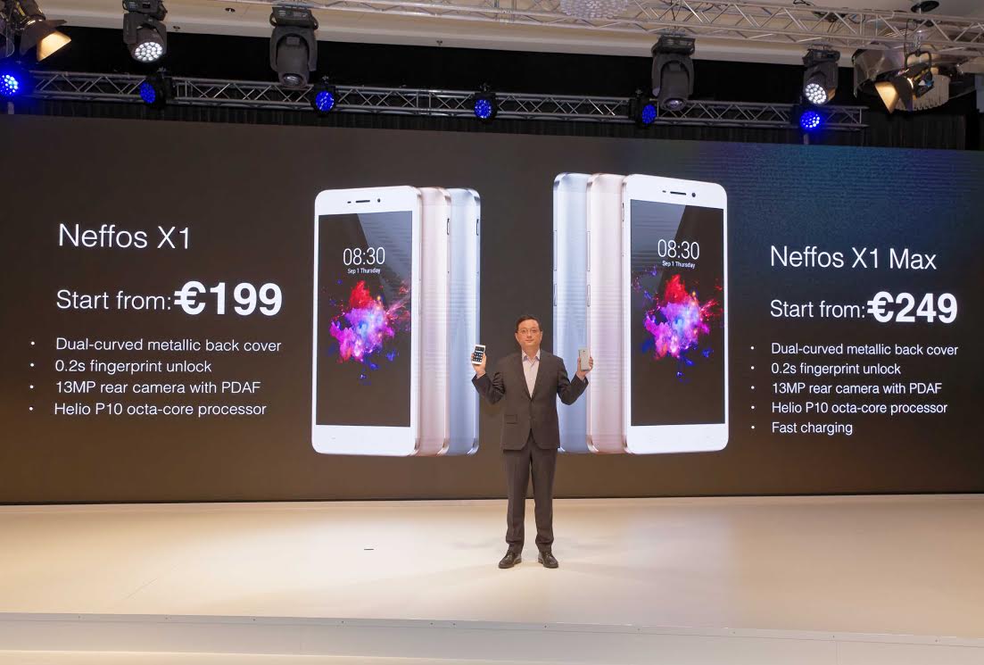 TP-Link presenta los smartphones Neffos X en la IFA 2016