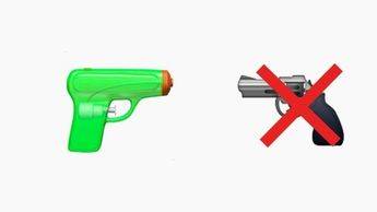 Apple cambia el emoticono del rev&#243;lver por una pistola de agua