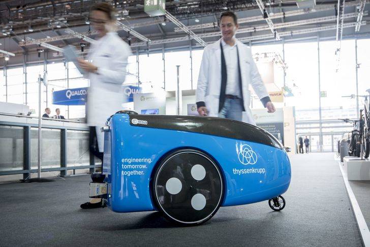 thyssenkrupp probará el uso de robots en la logística del mantenimiento de ascensores