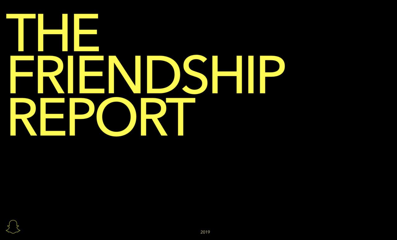 Snapchat presenta el “Informe sobre la amistad” para resaltar la importancia de las relaciones cercanas