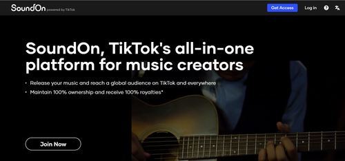 TikTok lanza SoundOn, su nueva plataforma de distribución musical