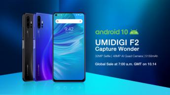 UMIDIGI F2, un terminal con cuatro cámaras con macro a dos centímetros