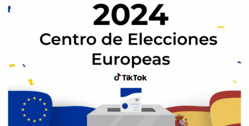 TikTok lanza el Centro de Información Electoral en España de cara a las próximas elecciones europeas  de 2024