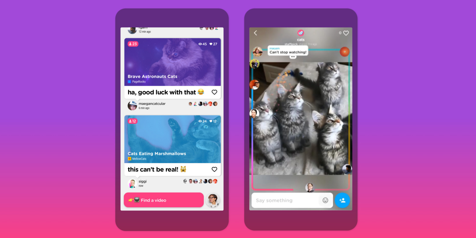Uptime, la app para compartir videos entre amigos