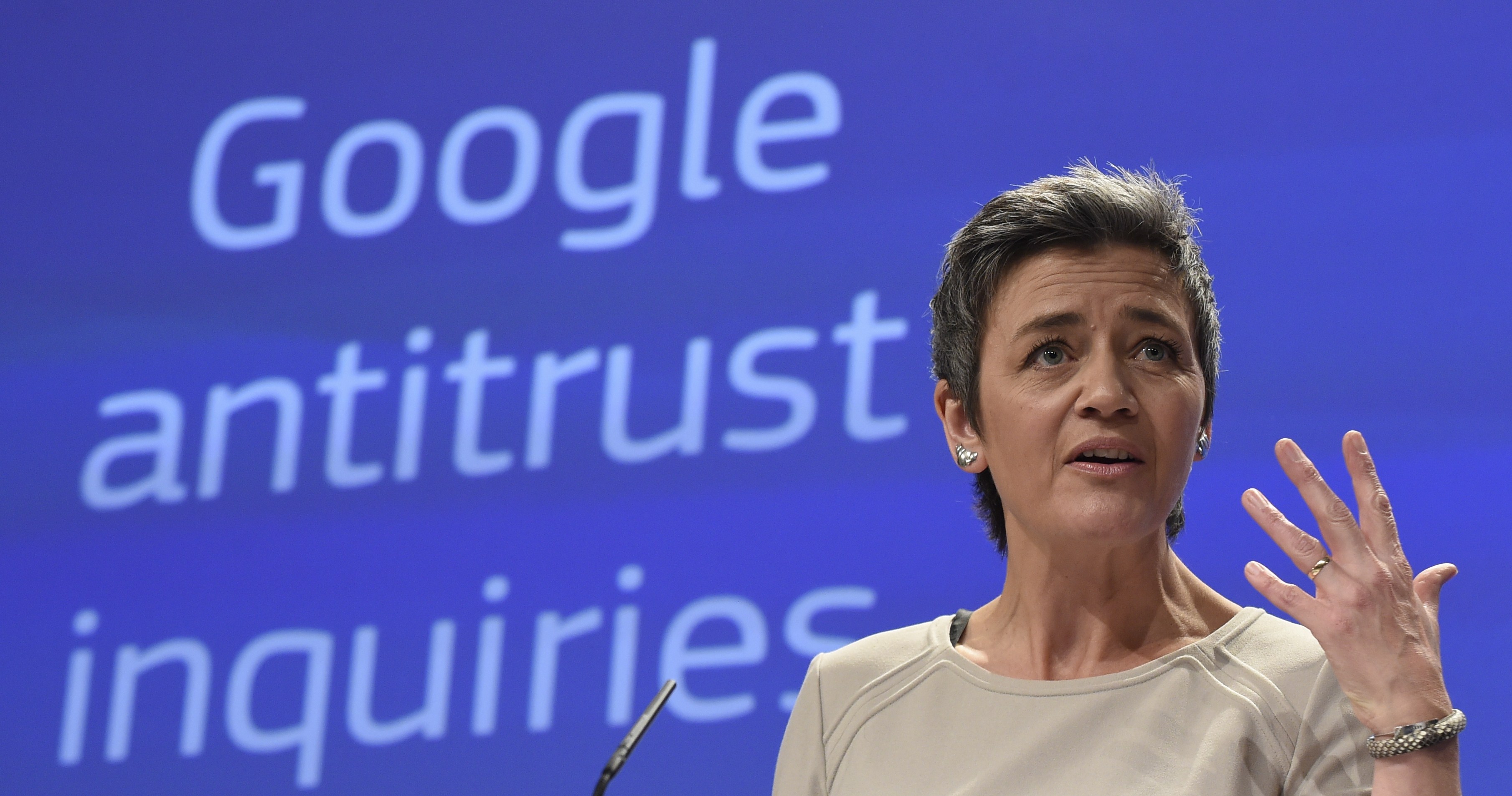 La Comisaria de Competencia de la UE se plantea forzar la división de Google en empresas más pequeñas