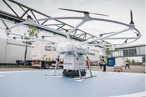 VoloDrone ya tiene su primer proyecto de operaciones de la mano de DB Schenker