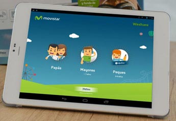 WeShare, un tablet familiar con tres perfiles