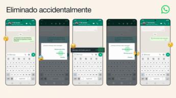 WhatsApp permite deshacer ‘Eliminar para mí’ para que los usuarios puedan eliminar el mensaje para todos