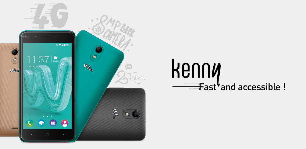 Wiko Kenny, el smartphone más asequible del mercado