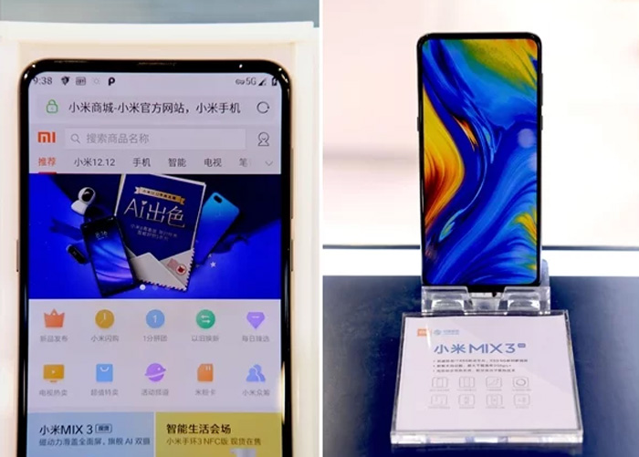 Xiaomi muestra la versión 5G del Mi MIX 3