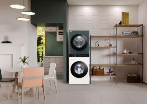 LG muestra su nueva WashTower Compact, lavadora y secadora en torre