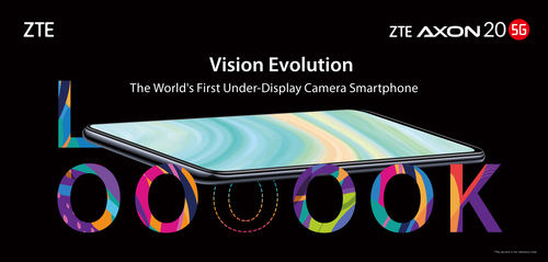 ZTE lanza el Axon 20 5G, el primer smartphone con cámara selfie bajo la pantalla