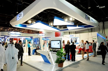 Puesto de ZTE en GITEX