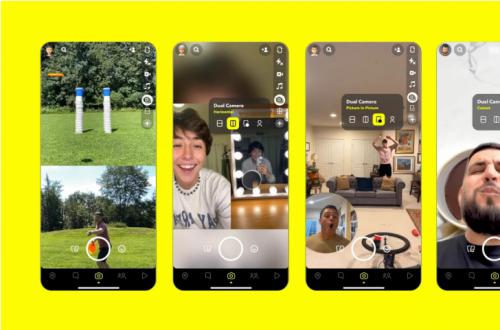 Snapchat sigue los pasos de BeReal con una nueva función de cámara dual