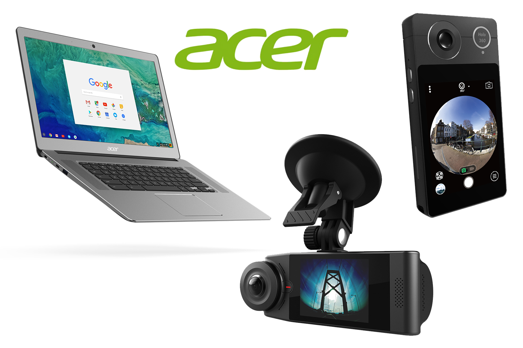 Acer presenta el Chromebook 15 y dos cámaras 360º conectadas en IFA 2017