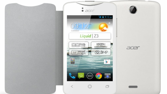 Acer Liquid Z3: un Smartphone pequeño y asequible 