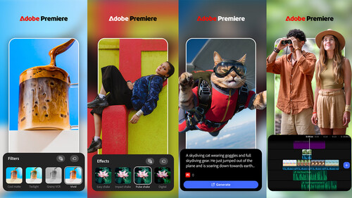 Adobe Premiere llega a Android con edición 4K, Firefly y línea de tiempo multipista