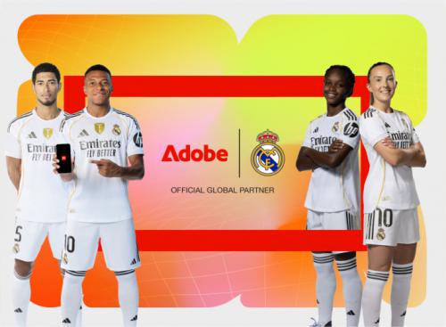 Adobe y el Real Madrid refuerzan su alianza para impulsar experiencias personalizadas con IA