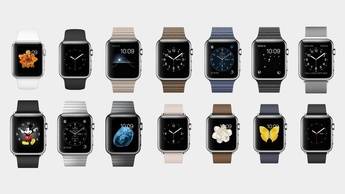 Diferentes modelos del Apple Watch