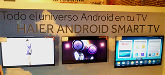 Haier muestra su revolución tecnológica con una SmarTV Android