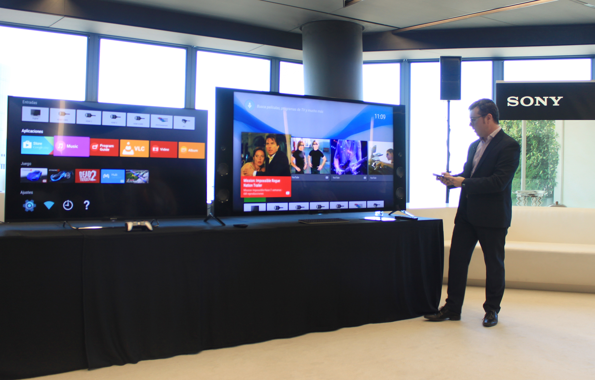 Sony presenta SideView para sus sistemas de entretenimiento #2013CES