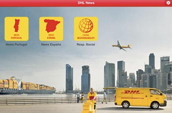 DHL lanza DHL News, una app para hacer envíos desde el móvil