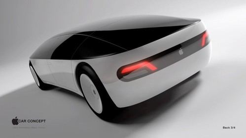 Concepto de coche de Apple