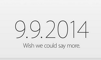 Apple invita a los medios a un gran evento el 9 de septiembre