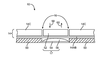 Apple patenta una pantalla flexible con múltiples funciones