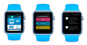 Apple Watch app EMT