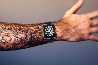 Los sensores del Apple Watch no funcionan sobre tatuajes